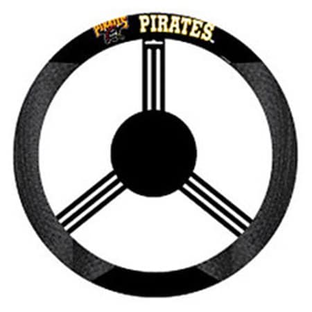 Pittsburgh Pirates Steering Wheel Cover Mesh Style
